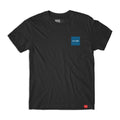 Camiseta Chocolate Skateboards Square - Preta