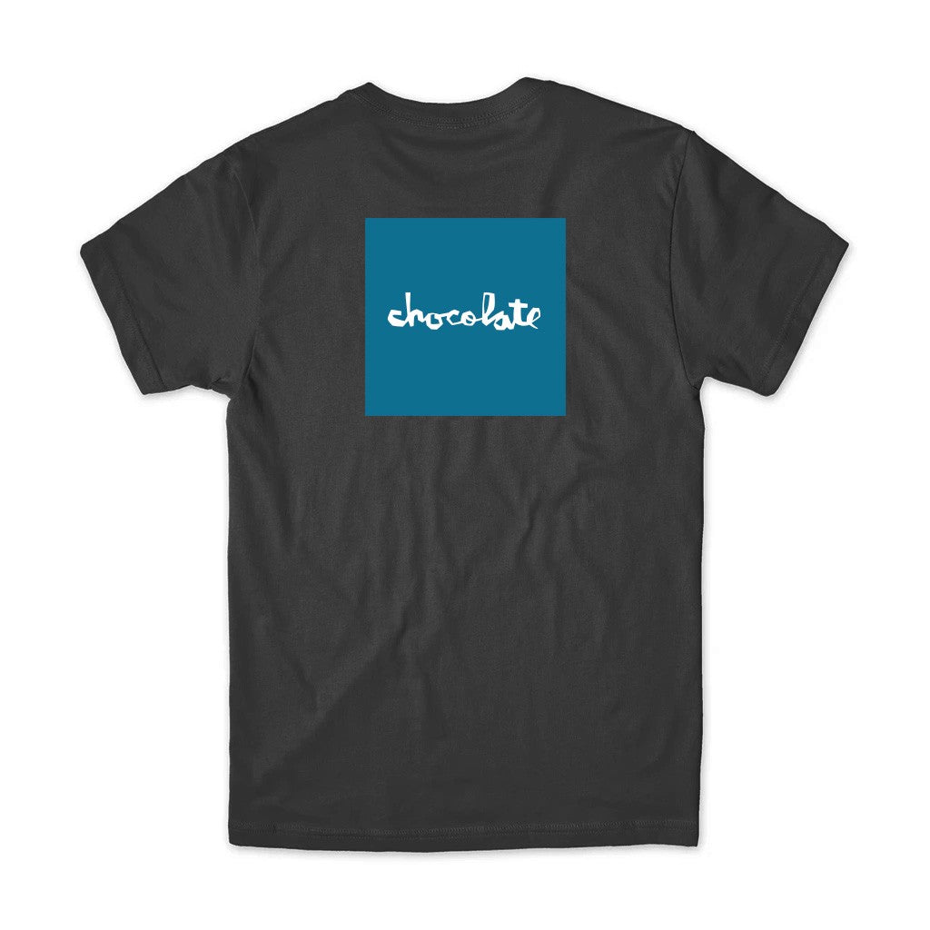 Camiseta Chocolate Skateboards Square - Preta