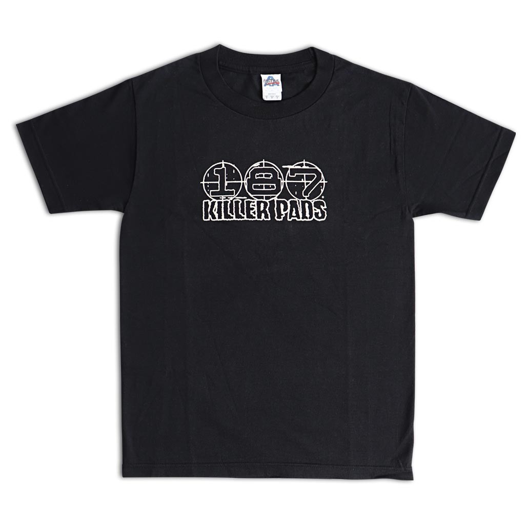 Camiseta 187 Killer Pads Logo - Preta