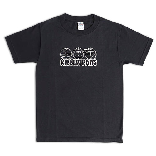 Camiseta 187 Killer Pads Logo - Preta