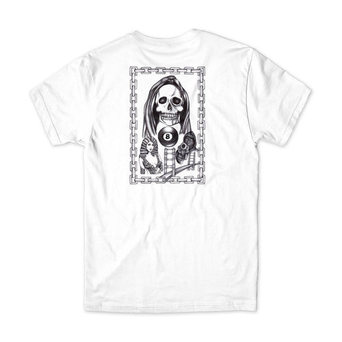 Camiseta Chocolate Skateboards Chocolate Big City Big - Branco