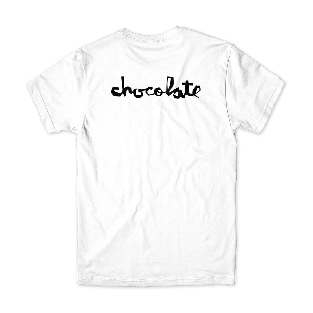 Camiseta Chocolate Skateboards Chocolate Lost Chunk - Branco