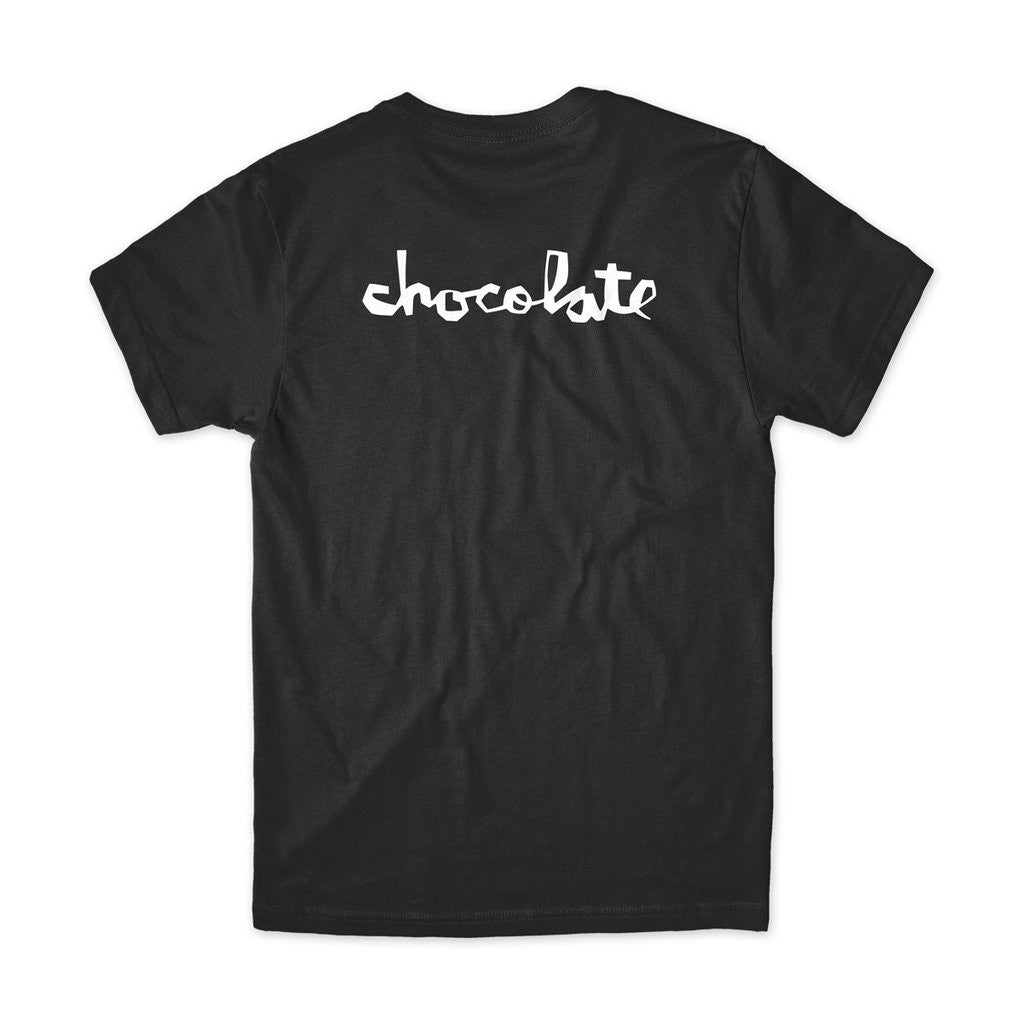 Camiseta Chocolate Skateboards Chocolate Lost Chunk - Preta