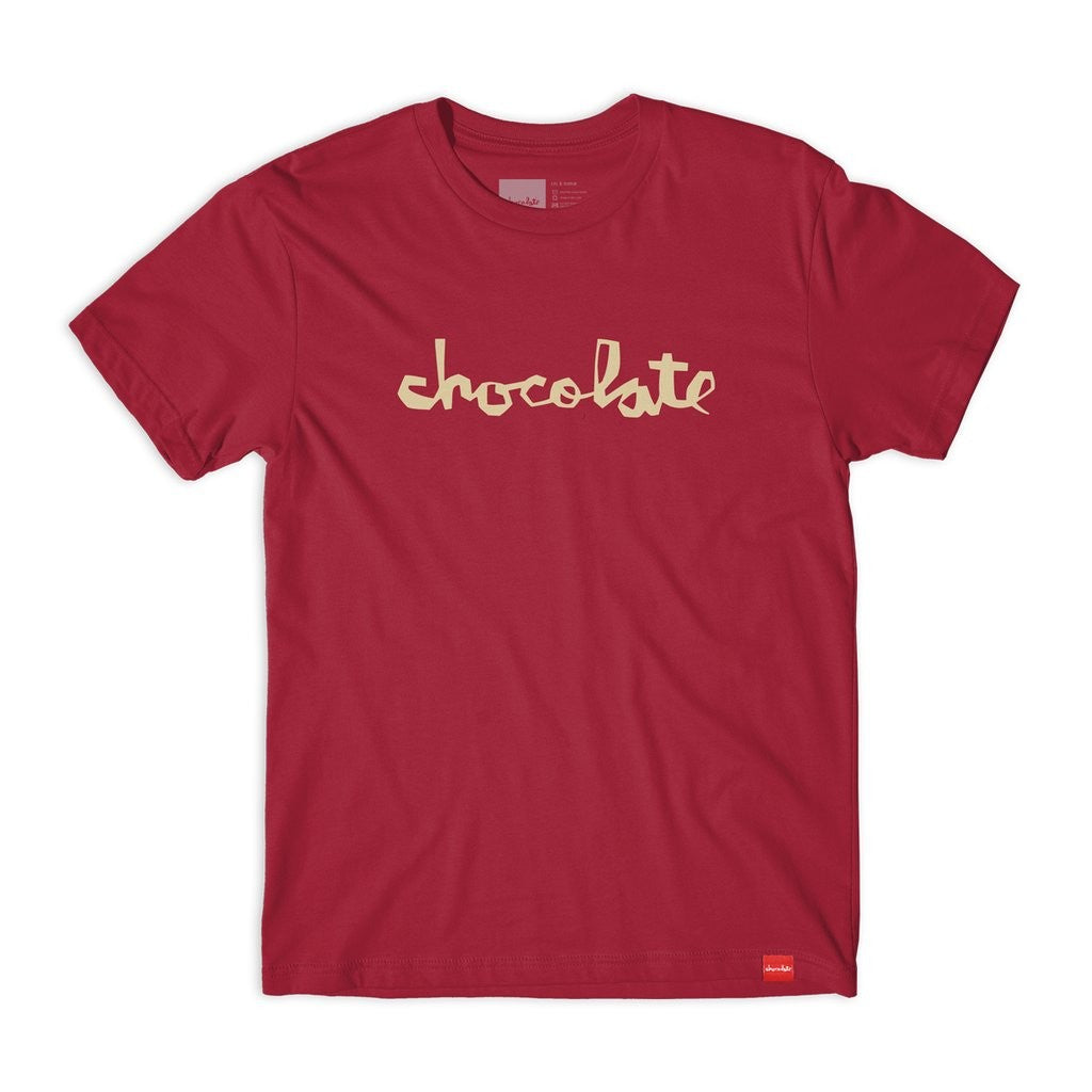Camiseta Chocolate Skateboards Chunk Youth - Bordô
