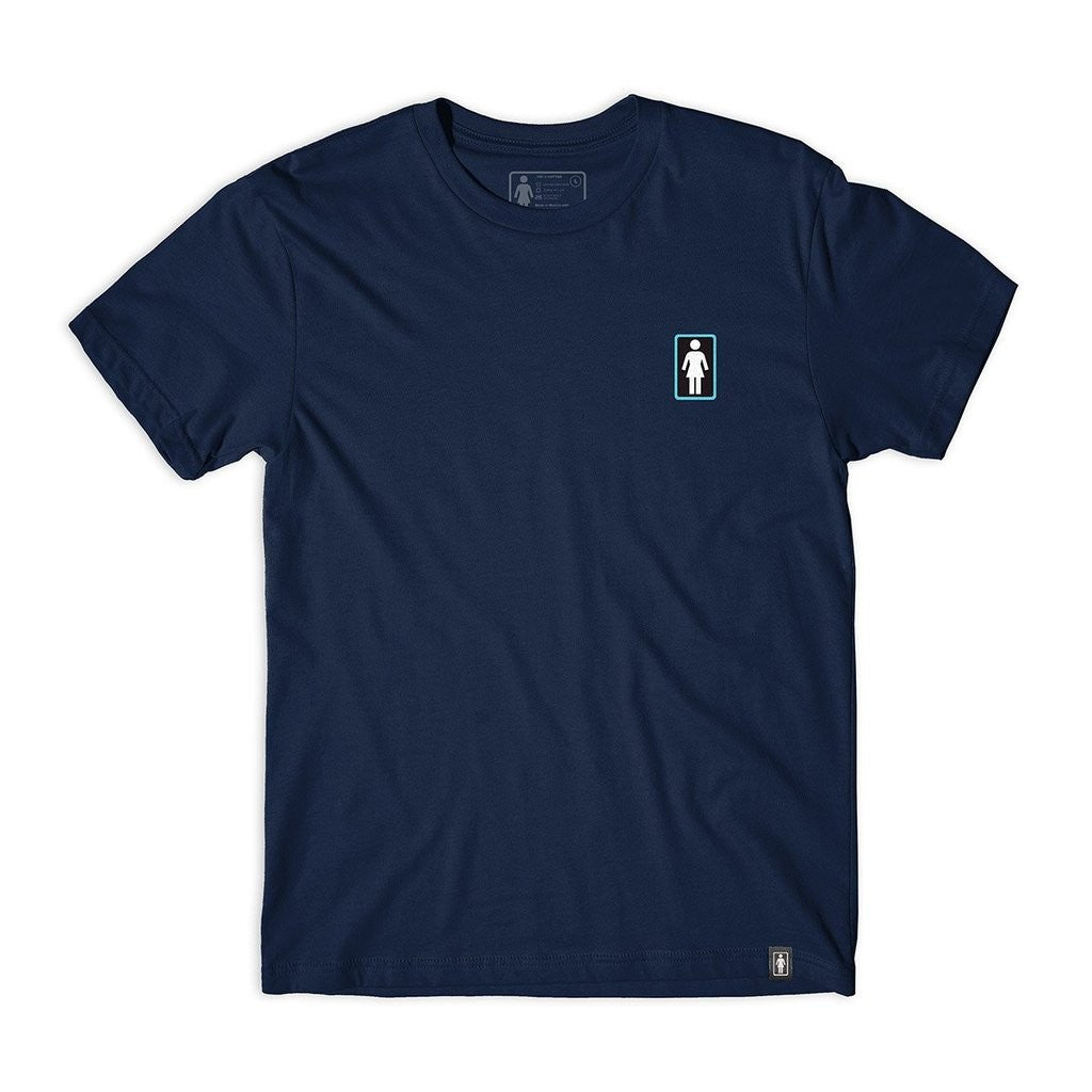 Camiseta Girl Skateboards Duo OG Tee - Marinho
