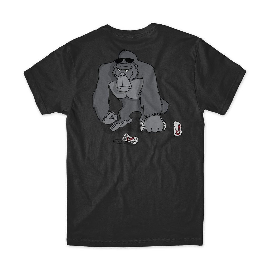 Camiseta Girl Skateboards Jungle Beers - Preto