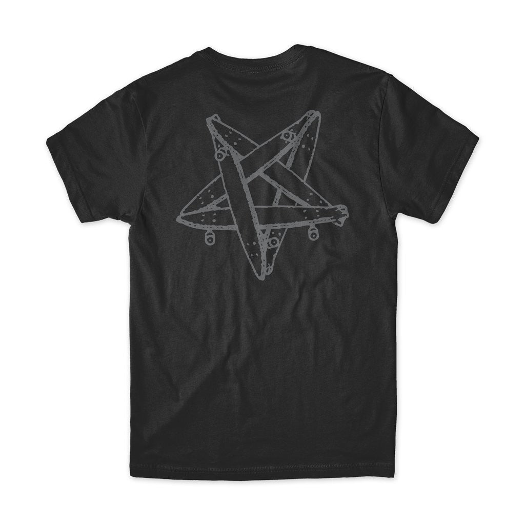 Camiseta Crailtap Boardagram - Preta / Chumbo