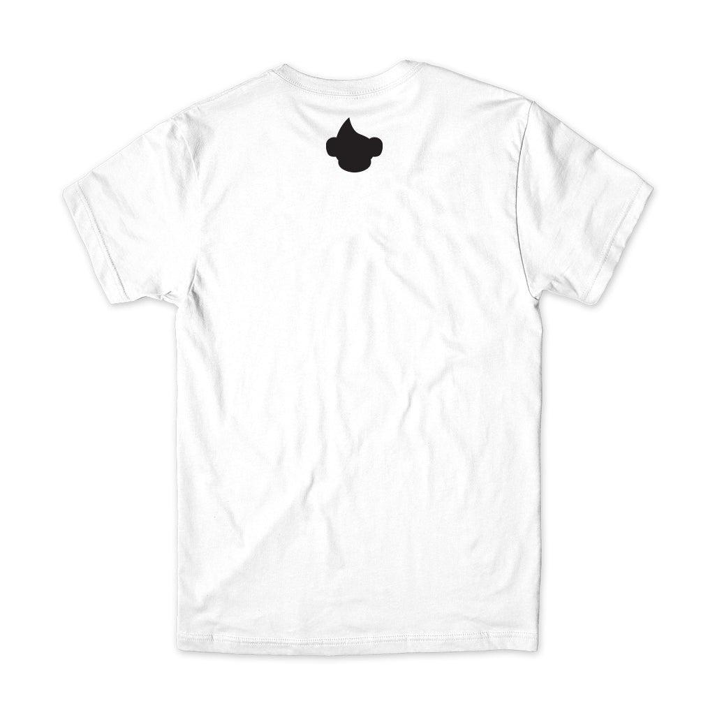 Camiseta Primor Skateboards Cut Rectangle - Branco / Preto