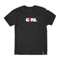 Camiseta Girl Skateboards Marionette - Preta