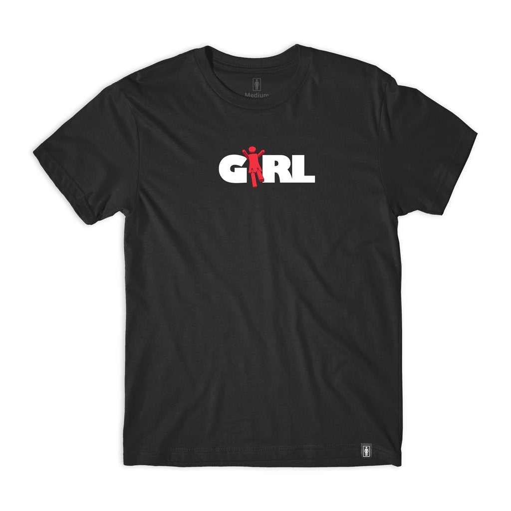 Camiseta Girl Skateboards Marionette - Preta