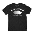 Camiseta Primor Skateboards Three Speed Head - Preto / Branco