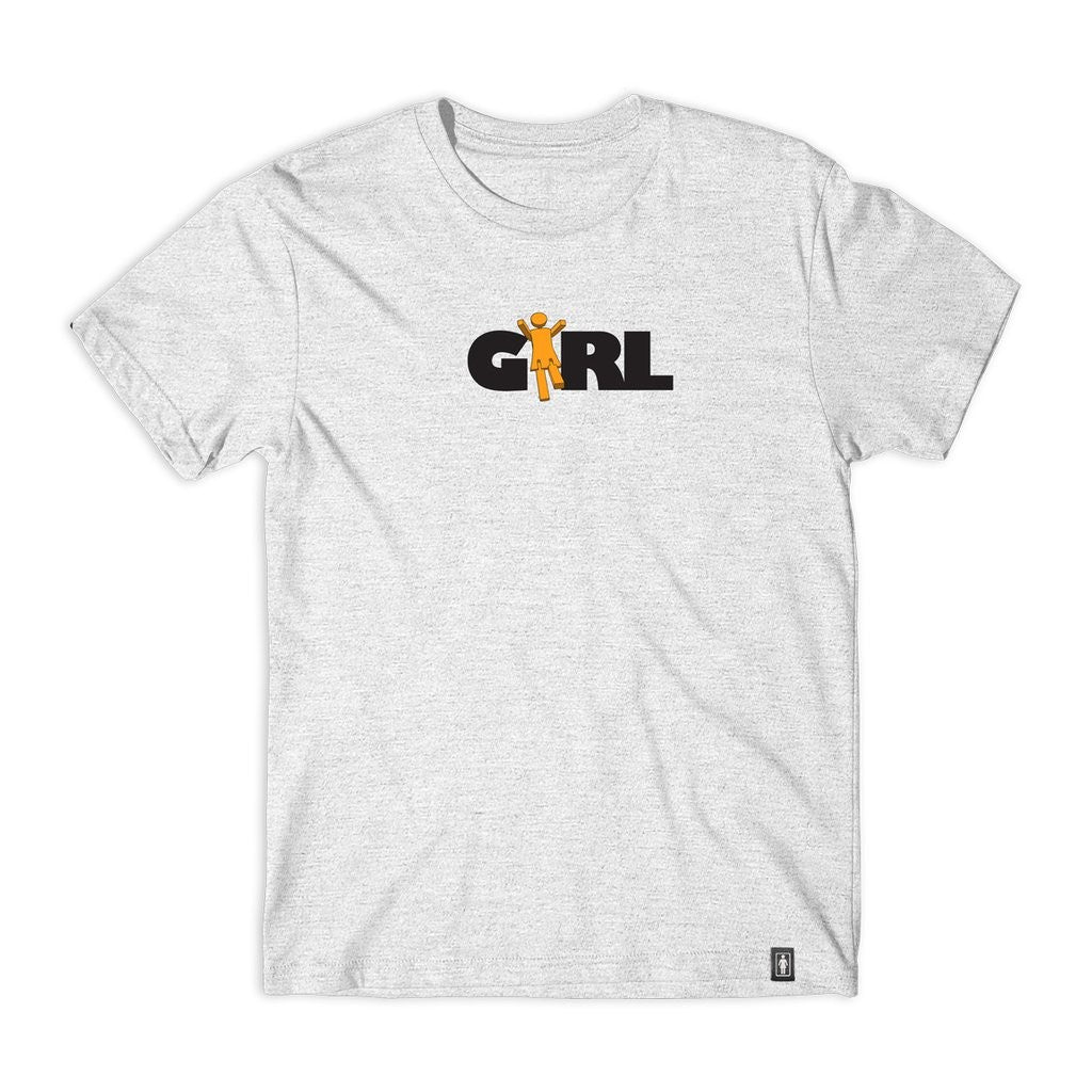 Camiseta Girl Skateboards Marionette - Cinza Mescla