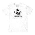 Camiseta Primor Skateboards Mask Maple - Branca / Preto
