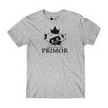 Camiseta Primor Skateboards Mask Maple - Cinza / Preto