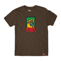 Camiseta Chocolate Skateboards Worldwide - Marrom