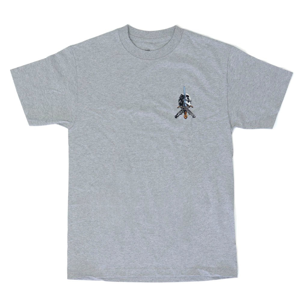 Camiseta Powell Peralta Skull e Sword - Cinza