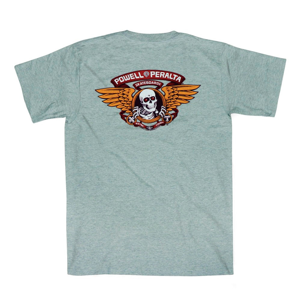 Camiseta Powell Peralta Winged Ripper - Cinza