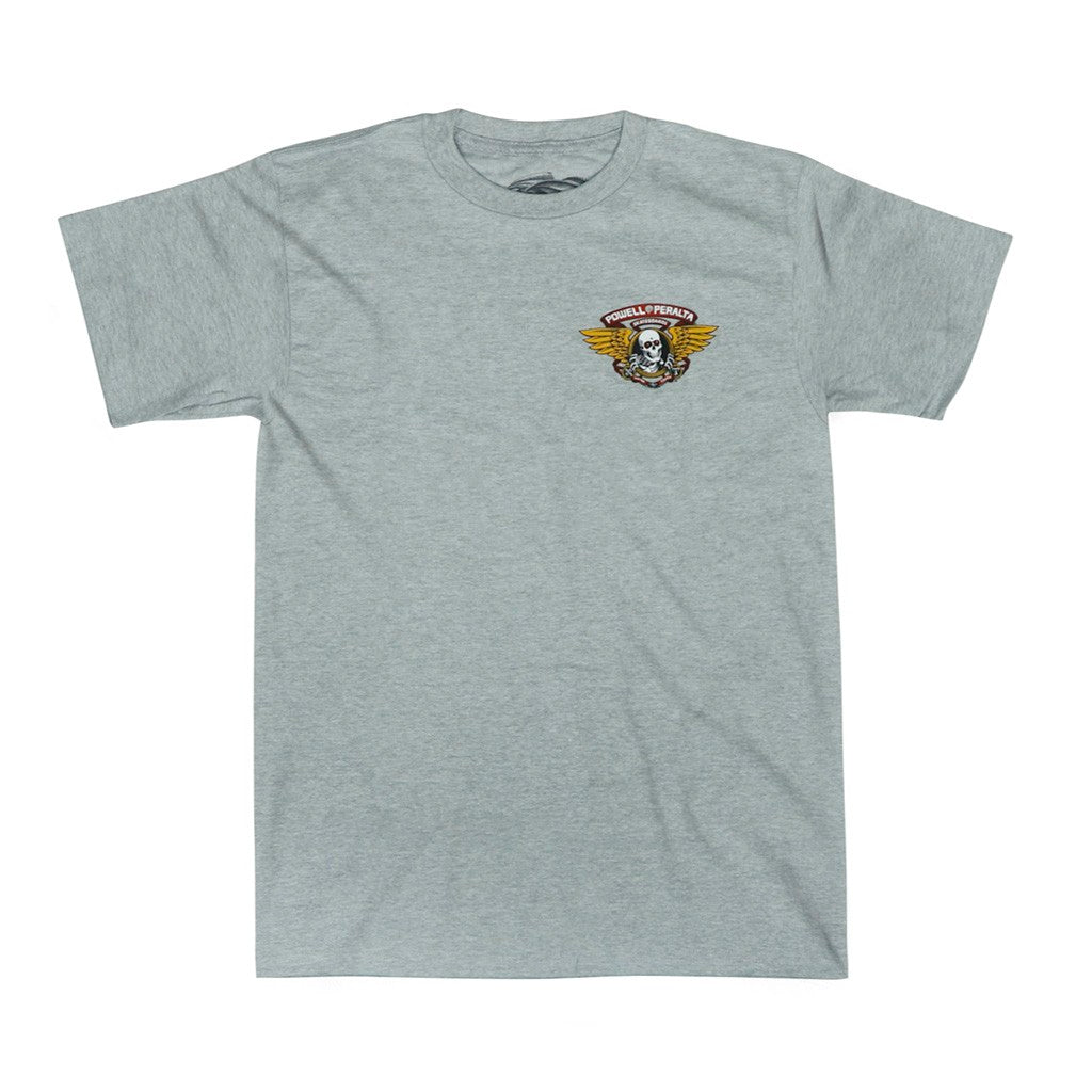 Camiseta Powell Peralta Winged Ripper - Cinza