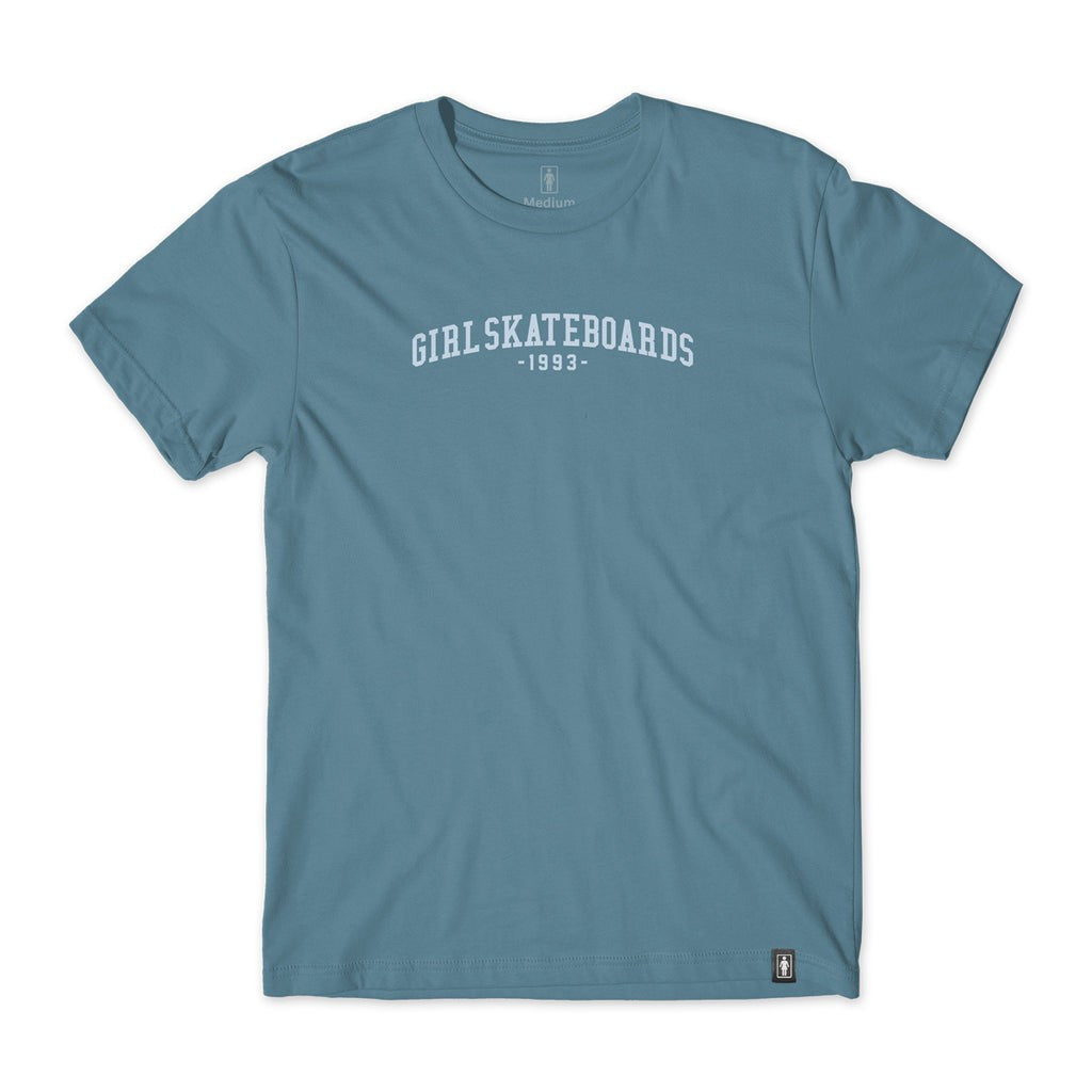 Camiseta Girl Skateboards Team - Azul Stone