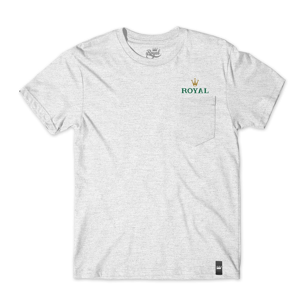 Camiseta Royal Trucks Rollie Pocket - Cinza