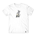 Camiseta Girl Skateboards Mouse - Branca