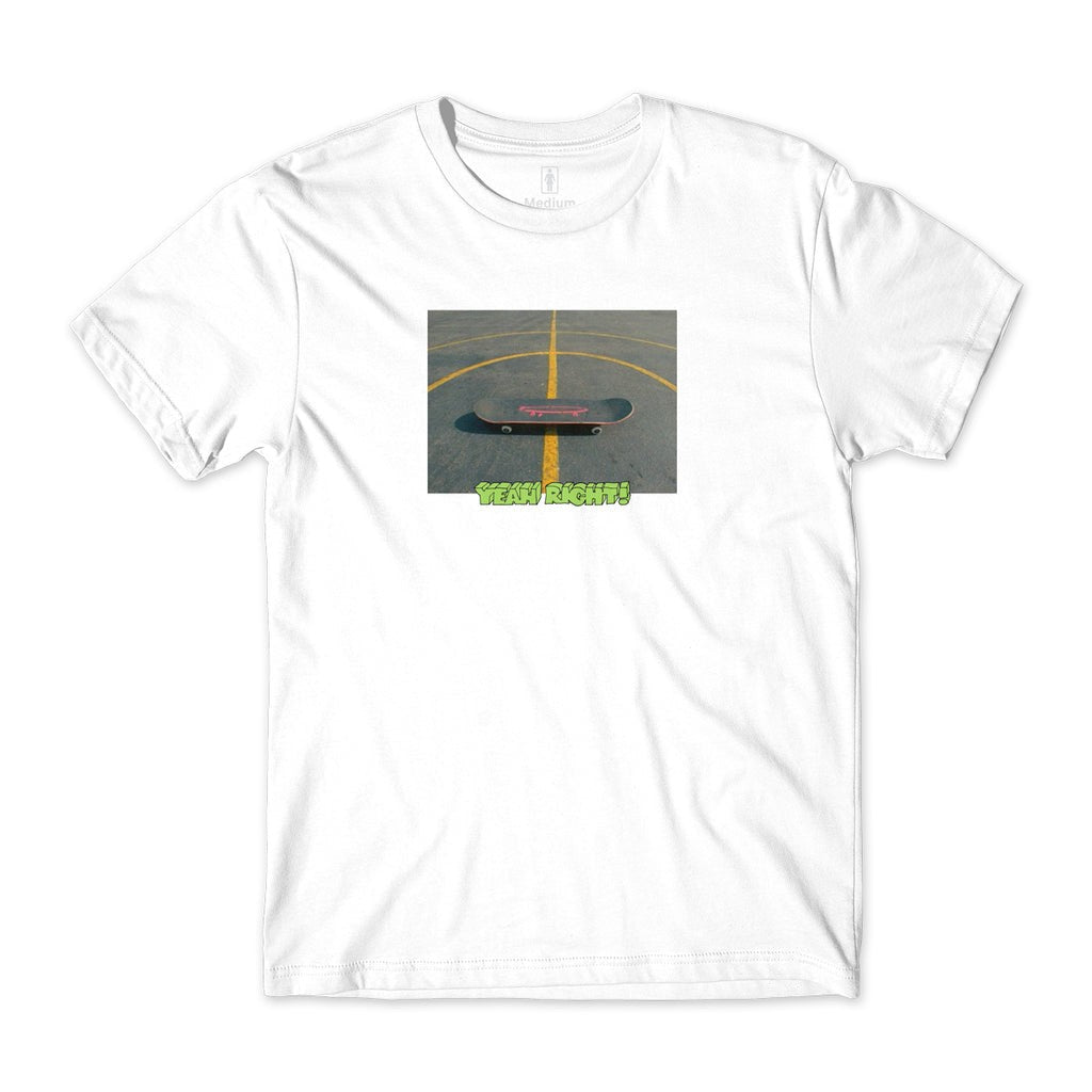 Camiseta Girl Skateboards Yeah Right Magic Photo - Branco