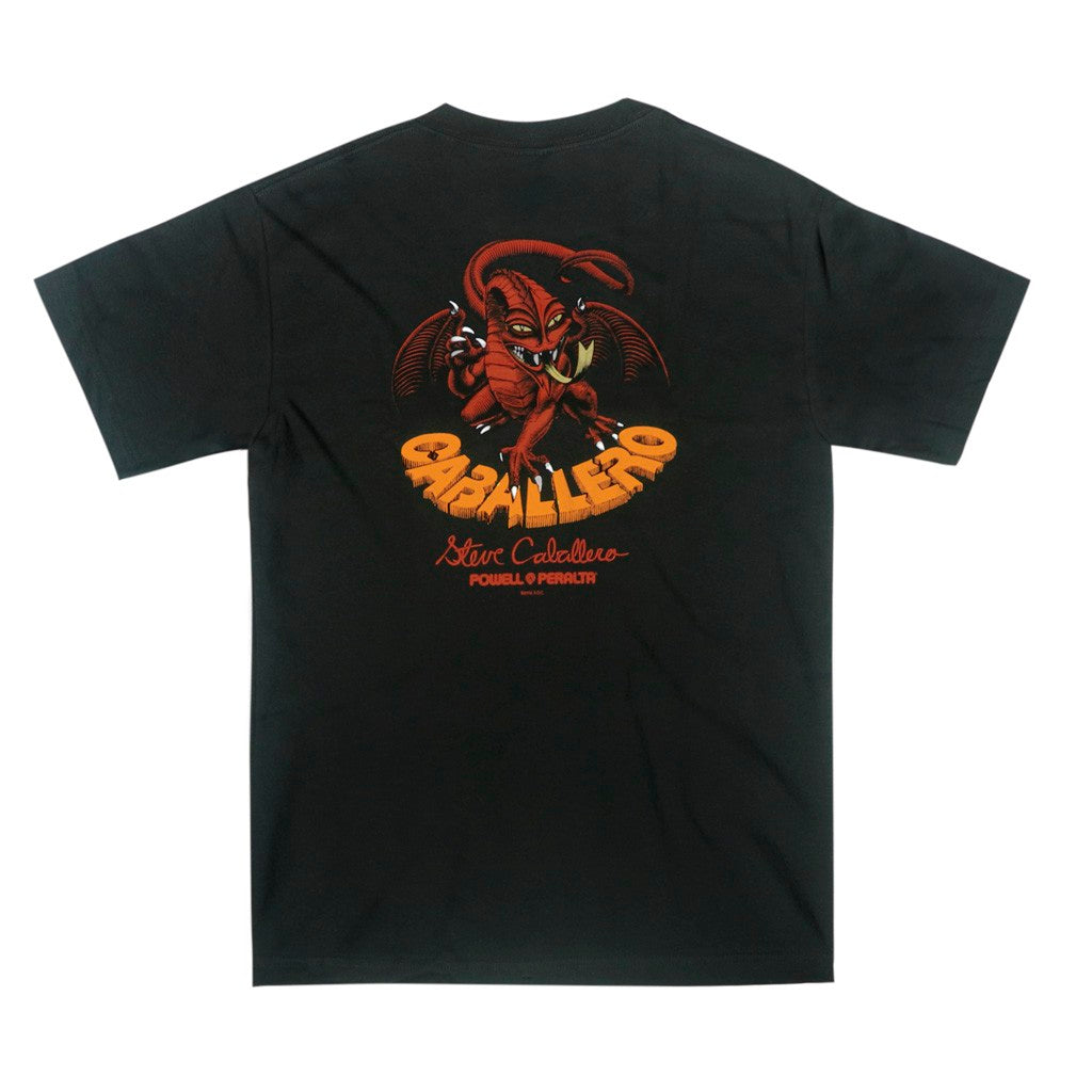Camiseta Powell Peralta Steve Caballero Dragon II - Preta