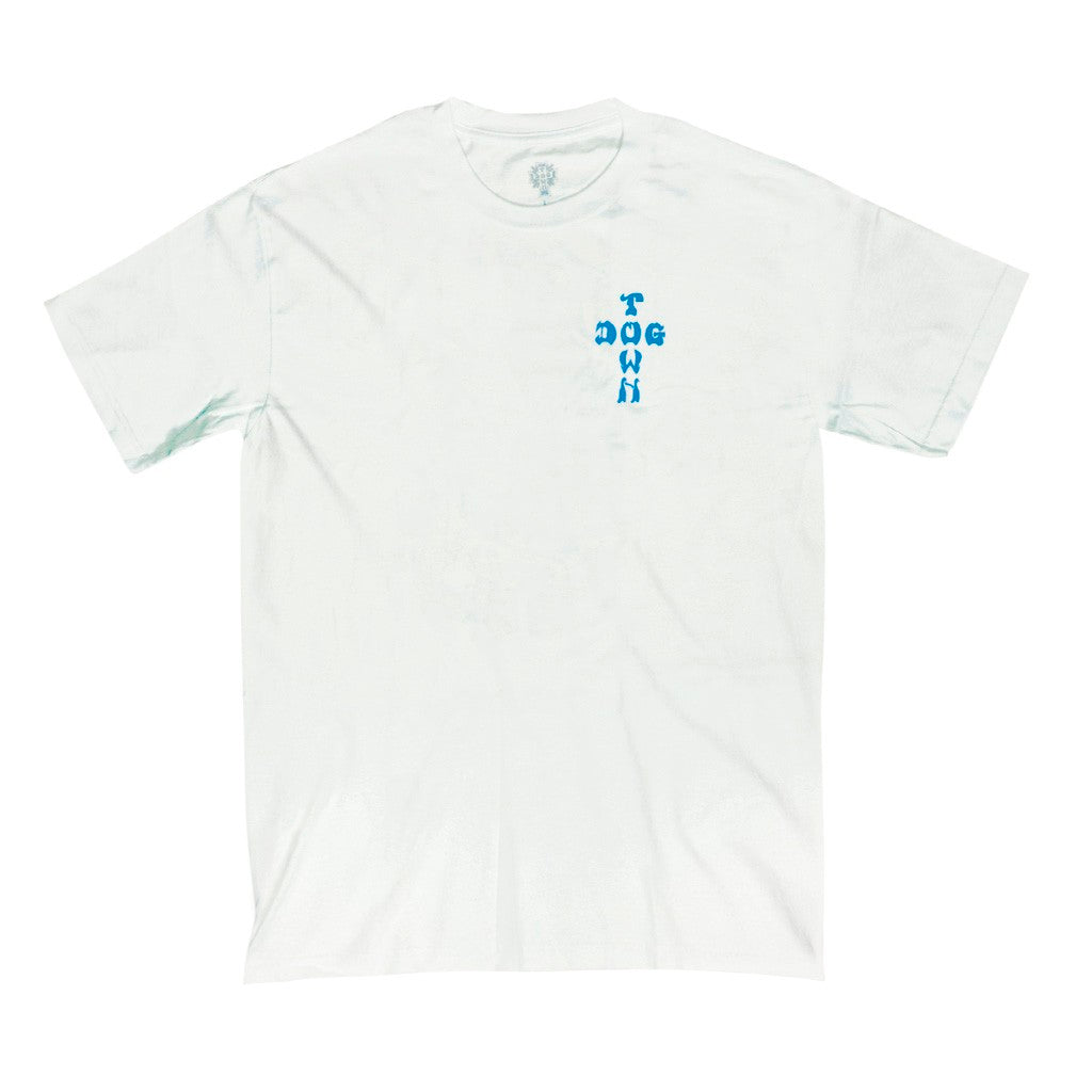 Camiseta Dogtown Eric Dressen Hands 80s Fade - Branca