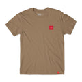 Camiseta Chocolate Skateboards Script Square - Verde