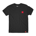 Camiseta Chocolate Skateboards Script Square - Preto