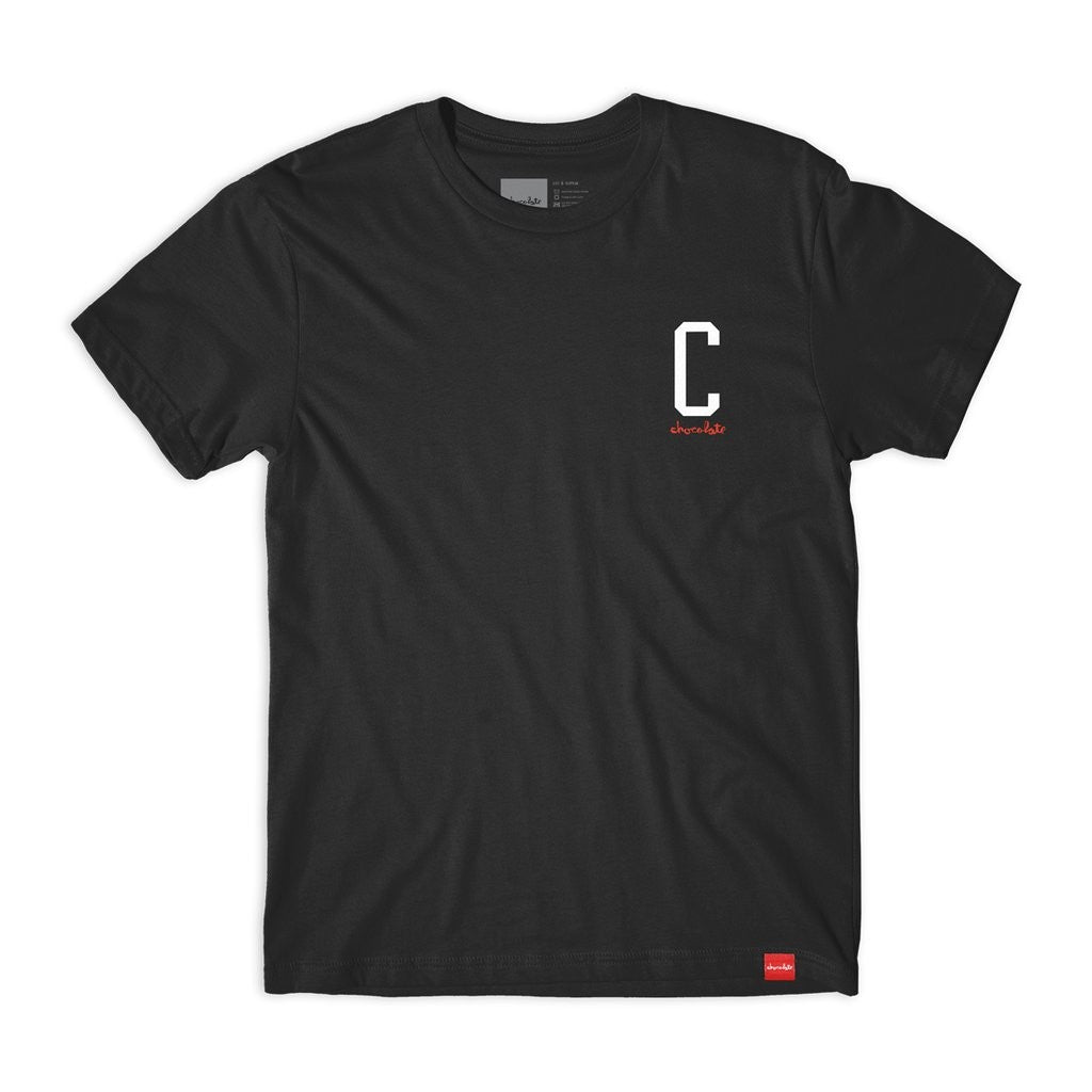 Camiseta Chocolate Skateboards Big C - Preta