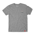 Camiseta Chocolate Skateboards Triple Stack - Cinza