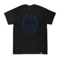 Camiseta Spitfire Wheels Bighead - Preto / Marinho