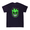 Camiseta Spitfire Wheels Deathmask - Marinho / Verde / Preto