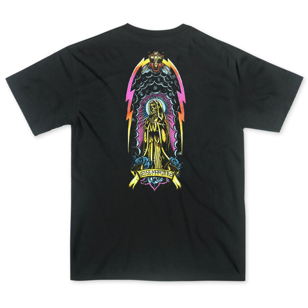Camiseta Dogtown Jesse Martinez Guadalupe Handshake - Preto / Cinza