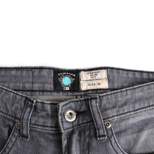 Calça jeans Fourstar Clothing Collective Denim - User Grey - User Grey