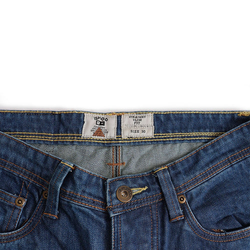 Calça jeans Fourstar Clothing Ishod Jeans - Indigo Stonewash - Indigo Stonewash