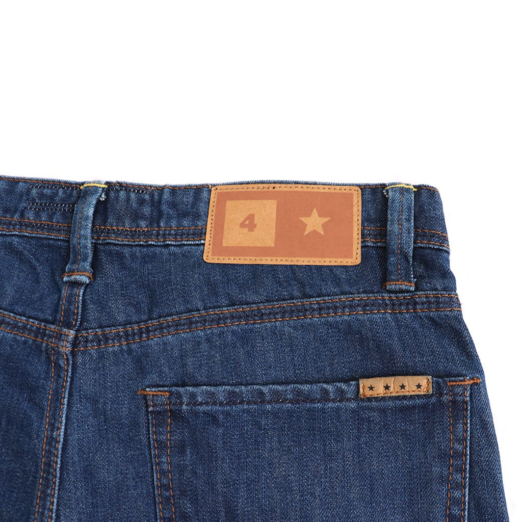 Calça jeans Fourstar Clothing Ishod Jeans - Indigo Stonewash - Indigo Stonewash