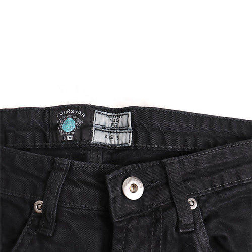Calça jeans Fourstar Clothing Collective Jeans - SS - Black Rinse - Black Rinse