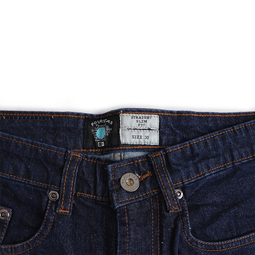 Calça jeans Fourstar Clothing Collective Denim - Dark Rinse - Dark Rinse