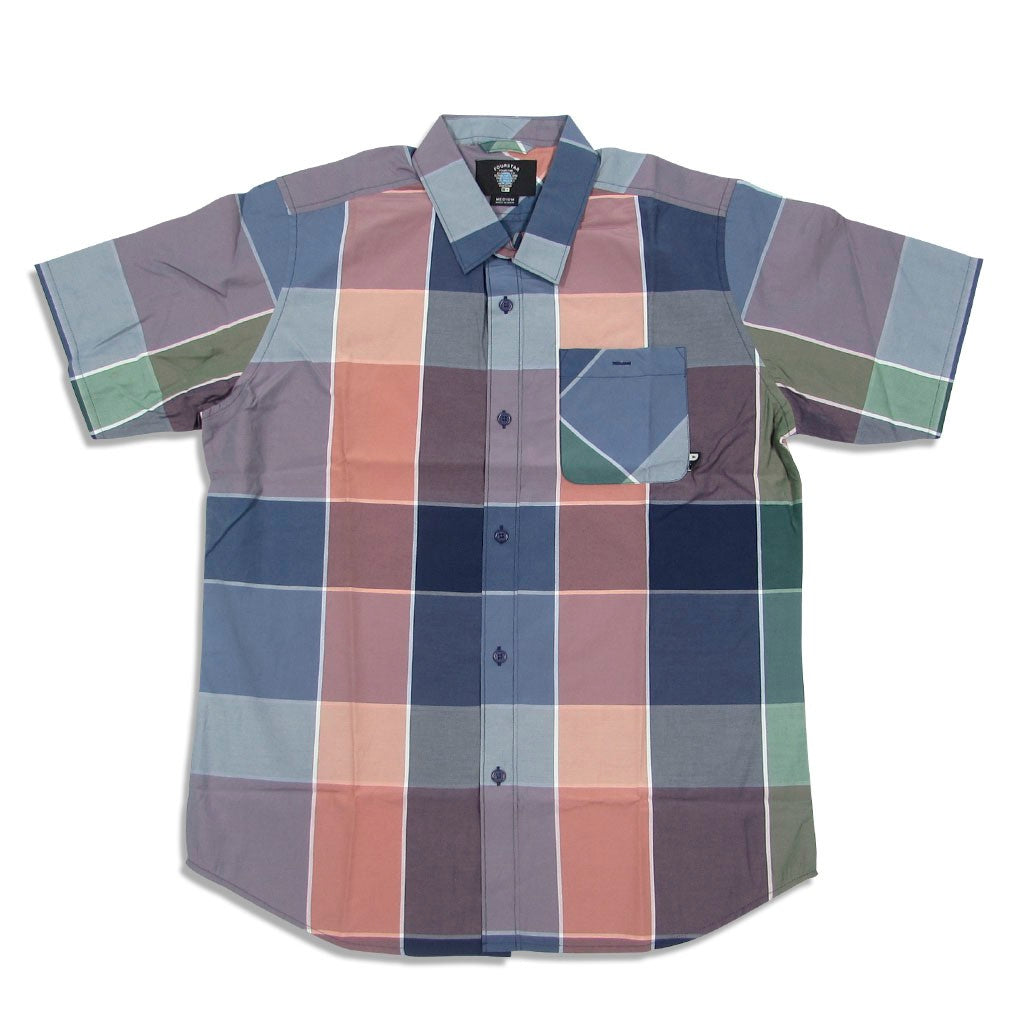 Camisa manga curta Fourstar Clothing Cathedral SS - Navy
