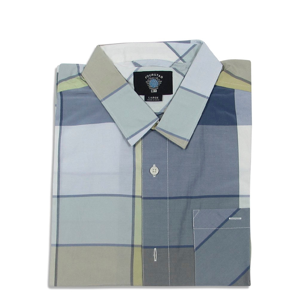 Camisa manga curta Fourstar Clothing Cathedral SS - White