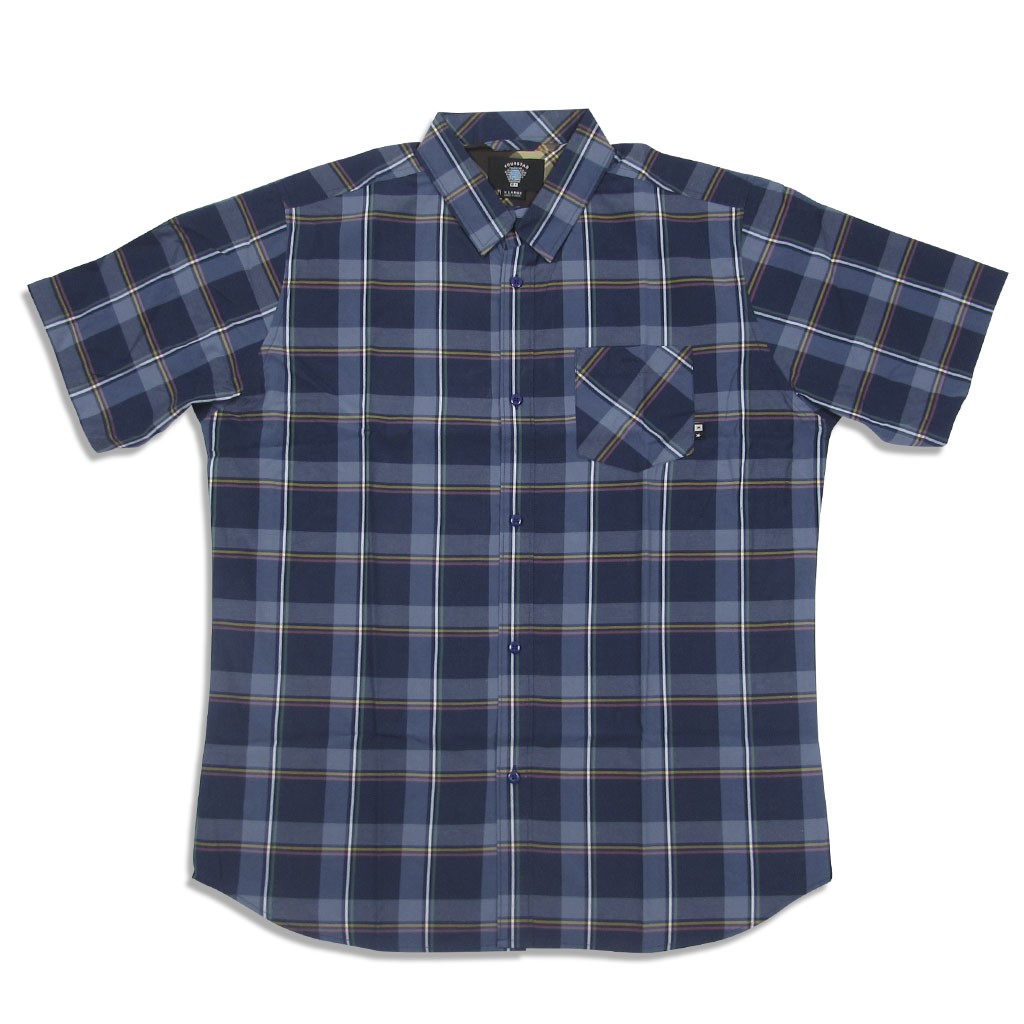 Camisa manga curta Fourstar Clothing Morton SS - Navy