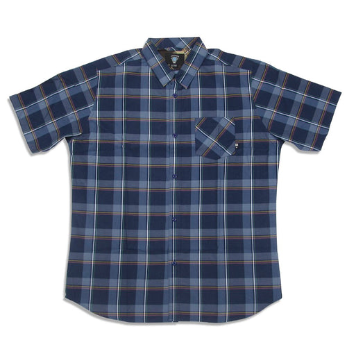 Camisa manga curta Fourstar Clothing Morton SS - Navy