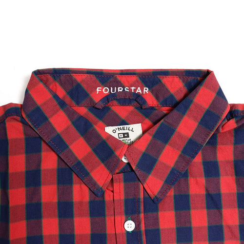 Camisa manga curta Fourstar Clothing ONeill - Vermelho / Marinho