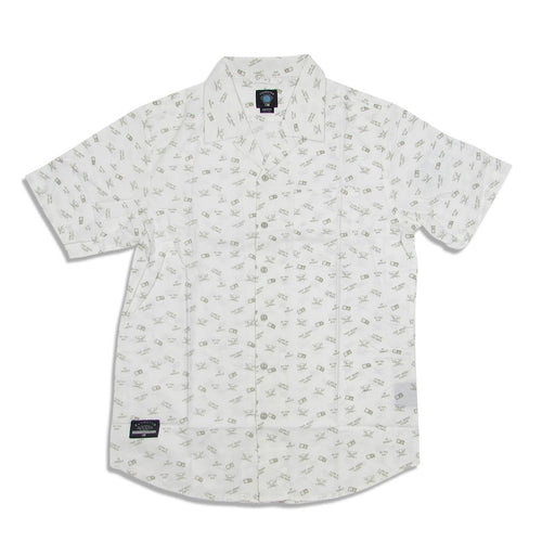 Camisa manga curta Fourstar Clothing Roadtrip SS - White