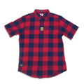 Camisa manga curta Fourstar Clothing Ishod Buffalo SS - Cardinal