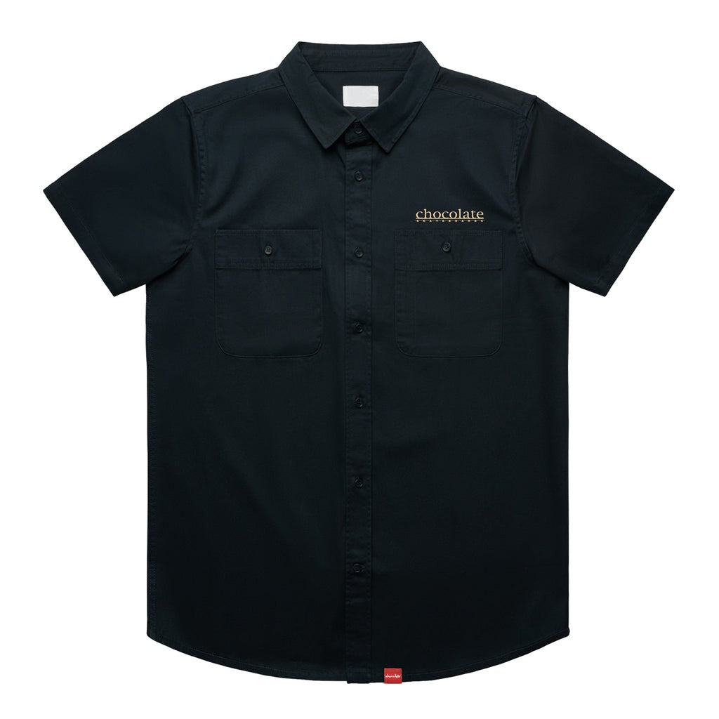 Camisa manga curta Chocolate Skateboards Work - Marinho