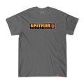 Camiseta Spitfire Wheels Spitfire LTB - Chumbo / Preto / Amarelo