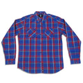 Camisa manga longa Fourstar Clothing Thurston LS - Royal